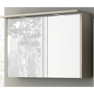 Medicine Cabinet 34 Inch Lighted Medicine Cabinet ACF S738LC